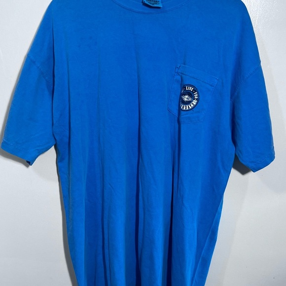 Life is Good Men's Blue T-Shirt - Picture 2 of 7